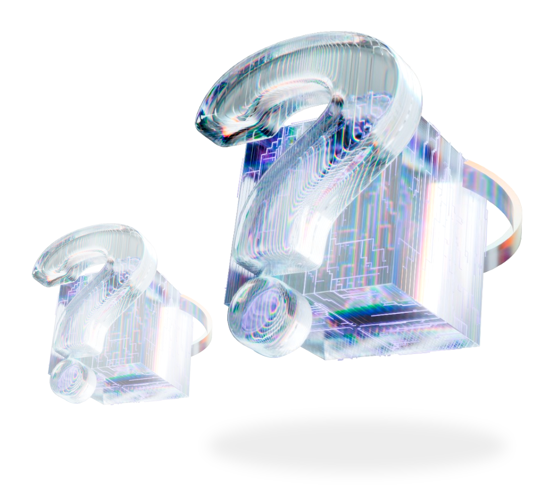 question mark cubes